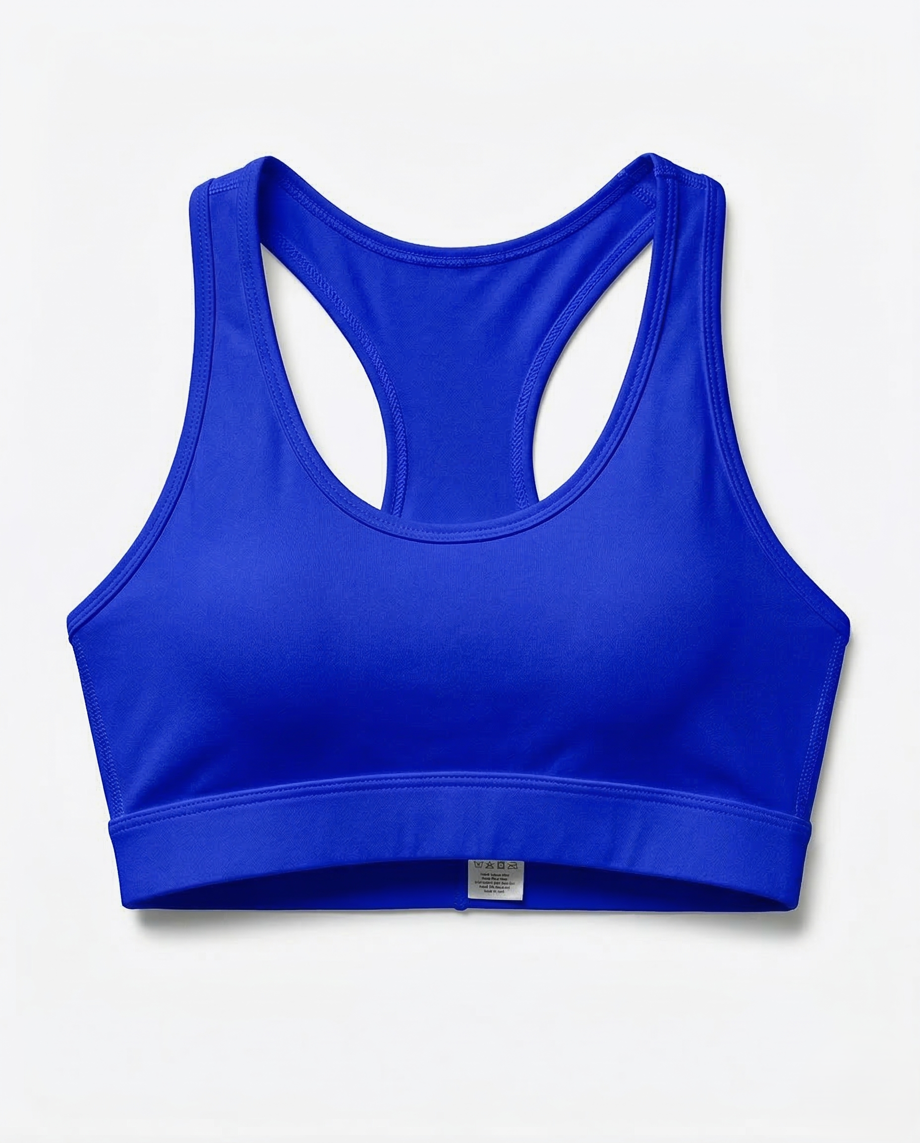 Woman wearing an Active Comfort Sports Bra with racerback design during workout
