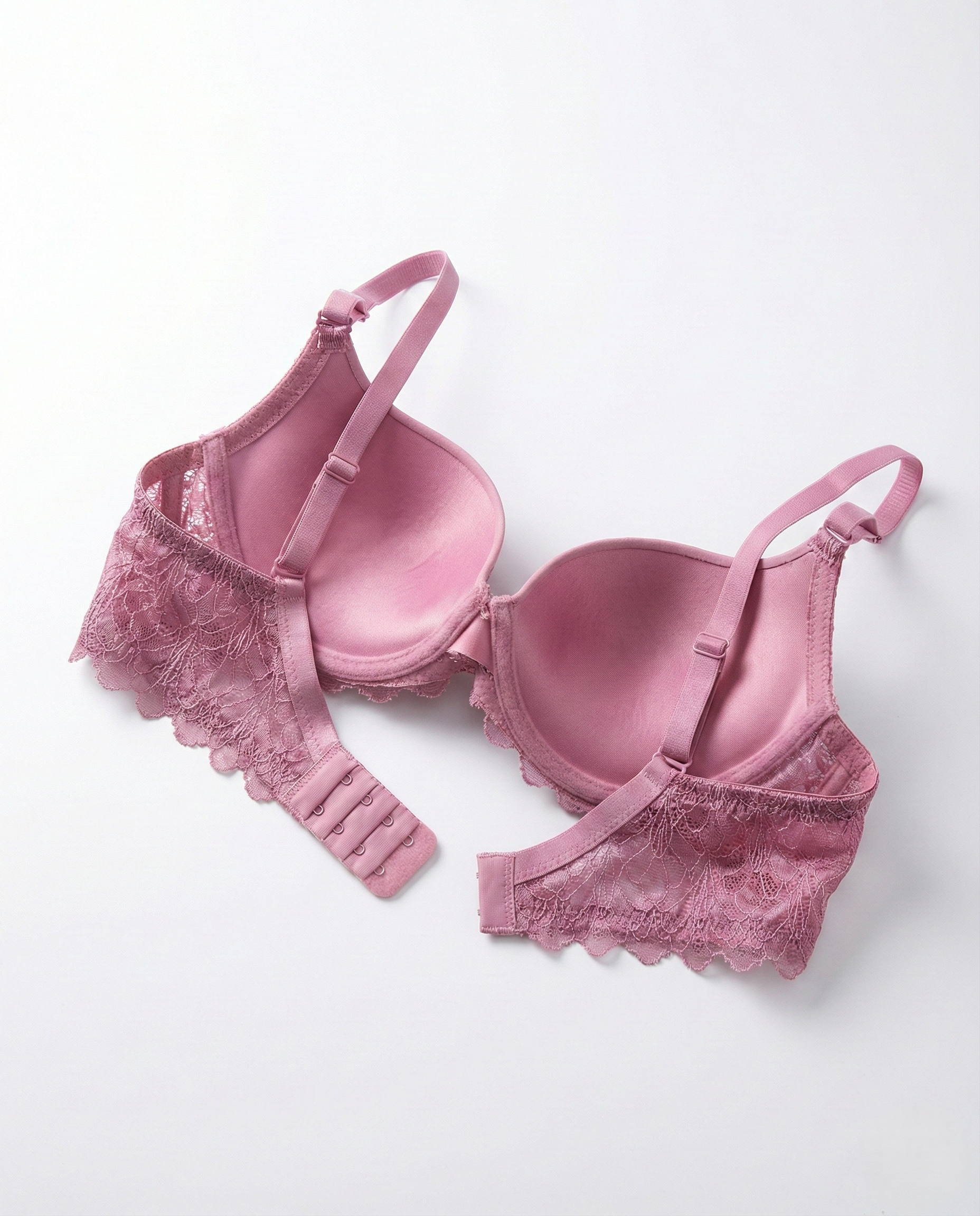 Luxe Lace Bow Bra wire-free lace bra with bow accent and adjustable straps