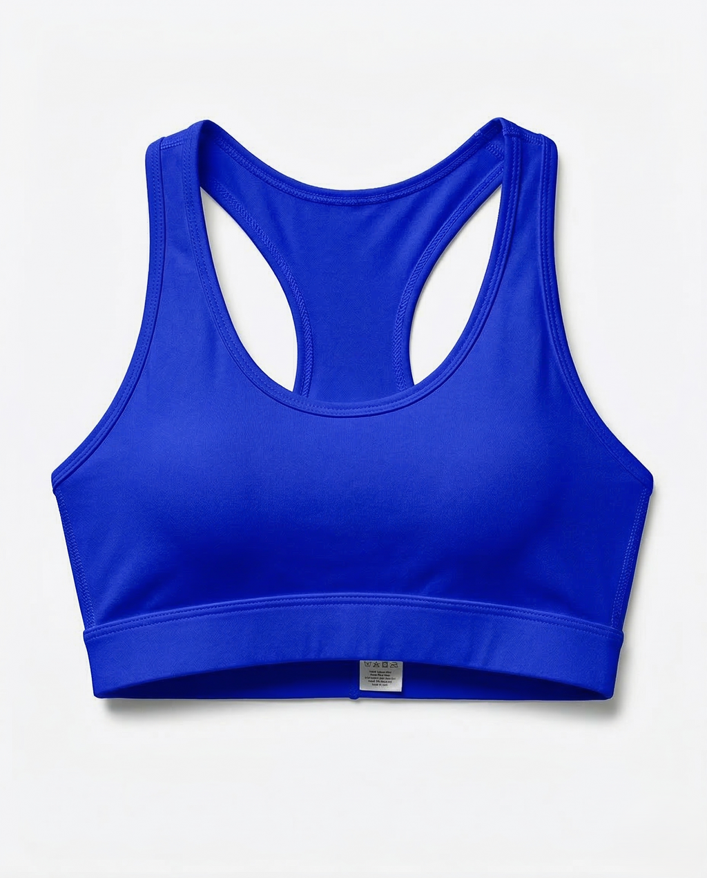 Woman wearing an Active Comfort Sports Bra with racerback design during workout