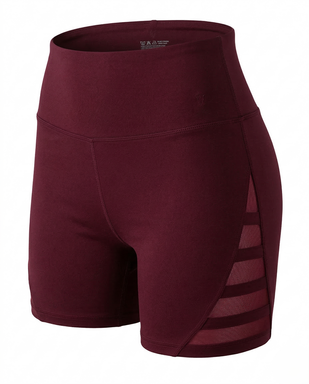 Woman wearing curve-enhancing peach lift yoga pants with mid-rise waistband and three-quarter length designed for contouring and active comfort