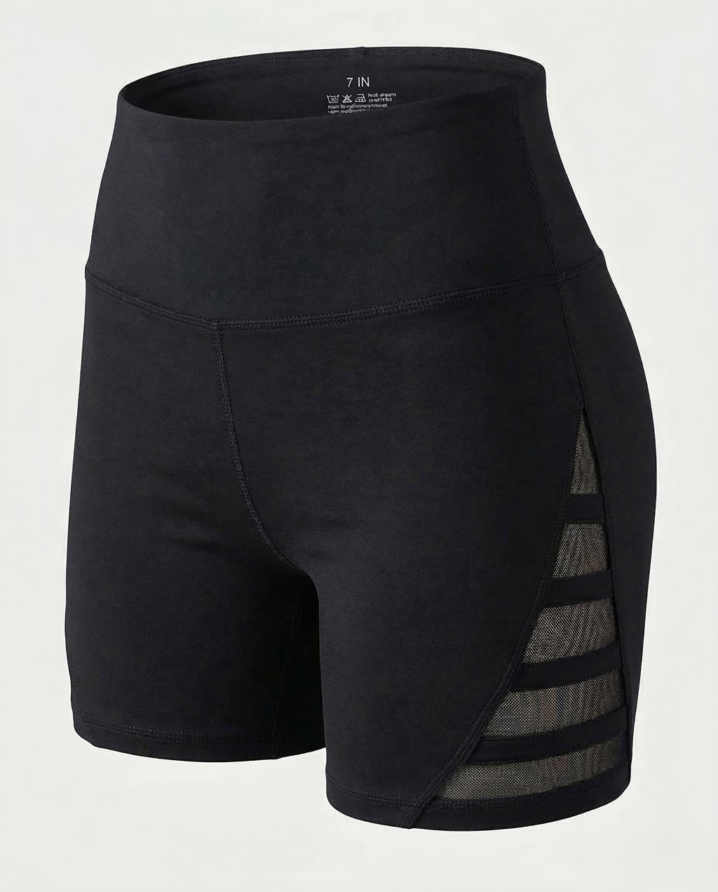 Curve-enhancing peach lift yoga pants with contouring fit and mid-rise waistband