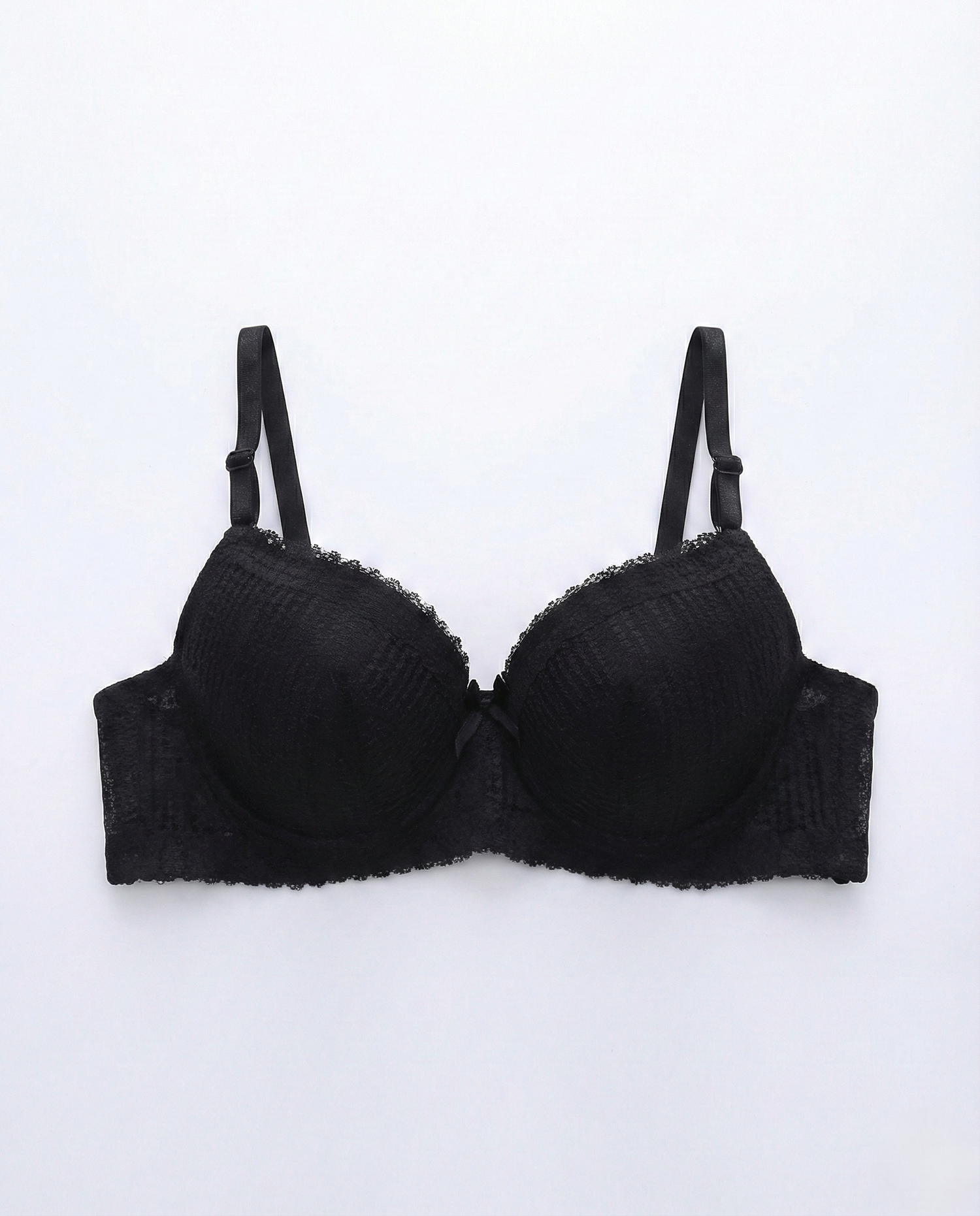 Curvy Lace Underwire Bra with breathable stretch fabric and adjustable straps for supportive, comfortable lift