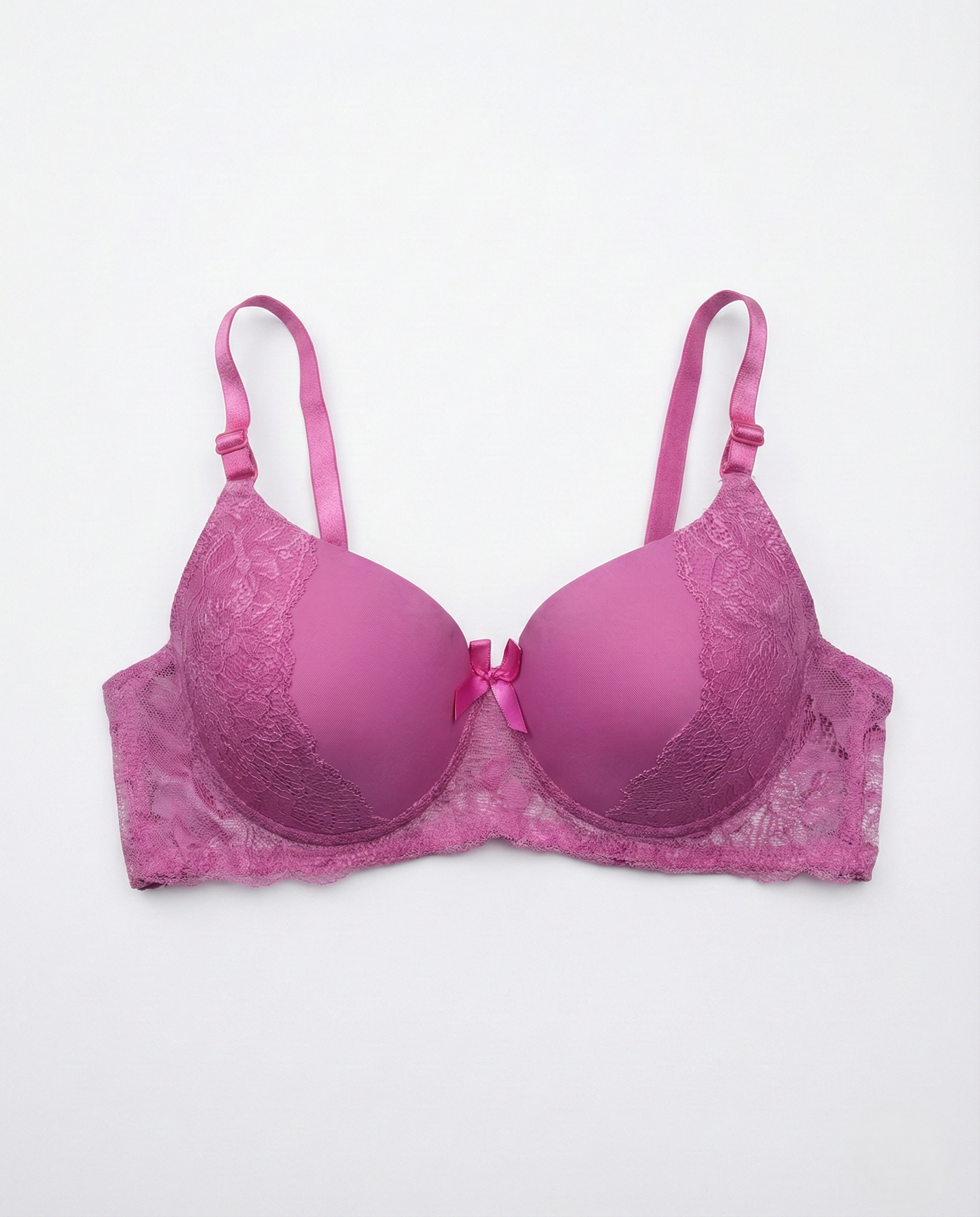 D–E Cup Lace Underwire Bra
