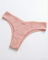 Lightweight Everyday Cotton Thong in soft breathable fabric with seamless low-rise fit for daily comfort