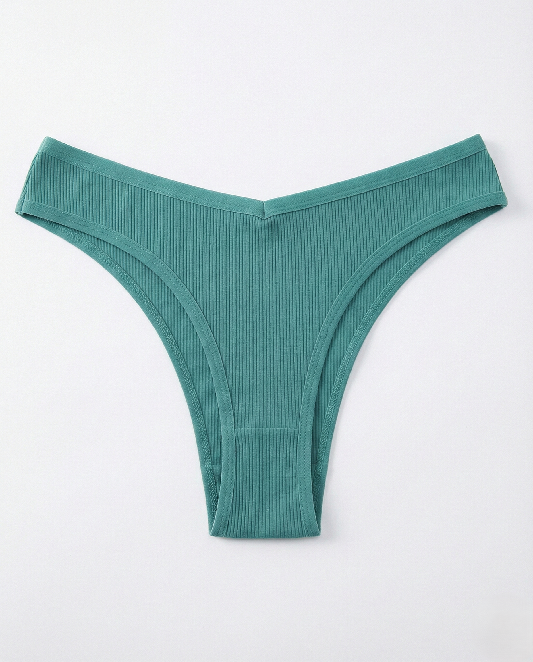Lightweight Everyday Cotton Thong in soft breathable cotton with seamless low-rise design for everyday comfort