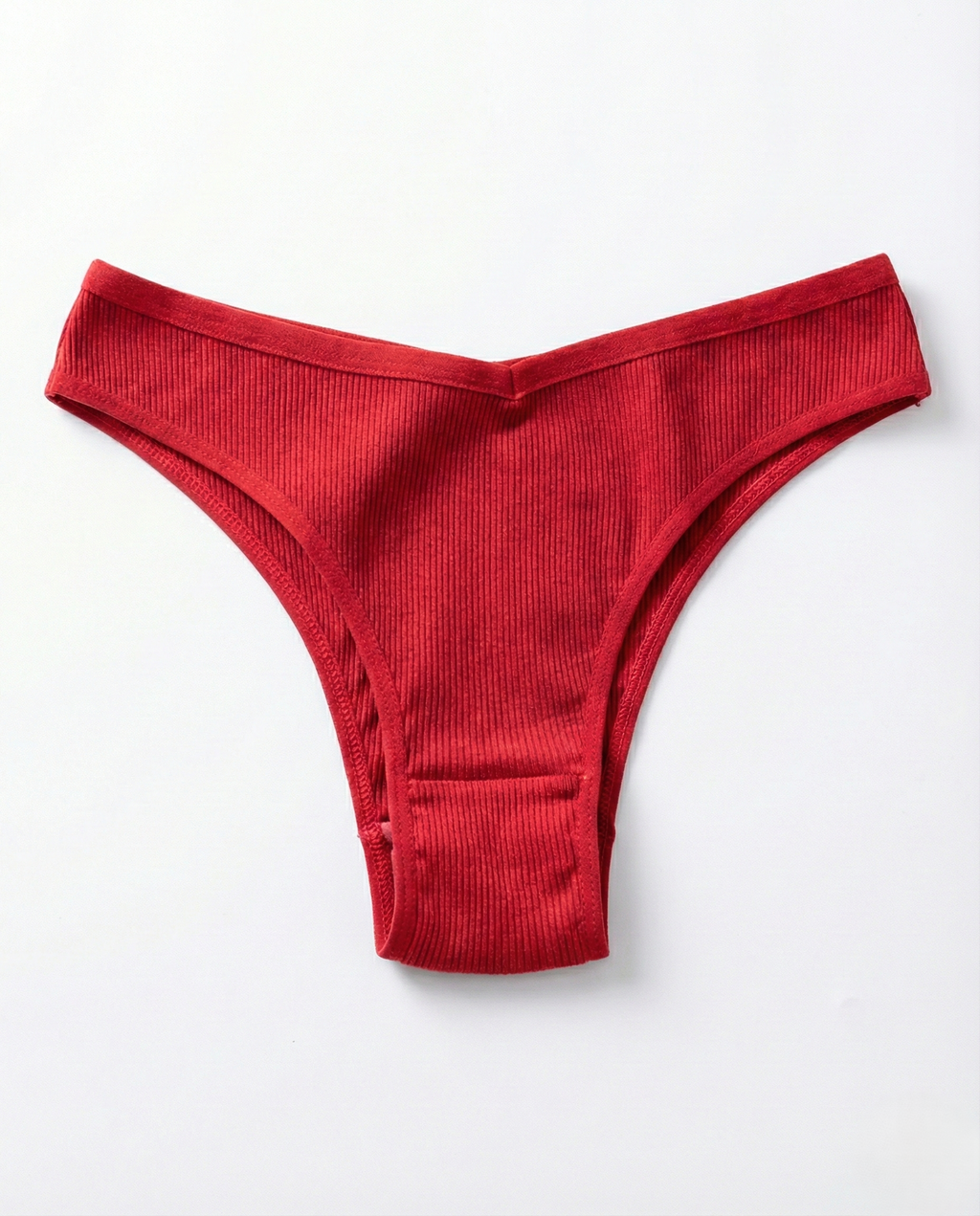 Lightweight breathable Everyday Cotton Thong in soft cotton fabric with seamless low-rise fit for daily comfort