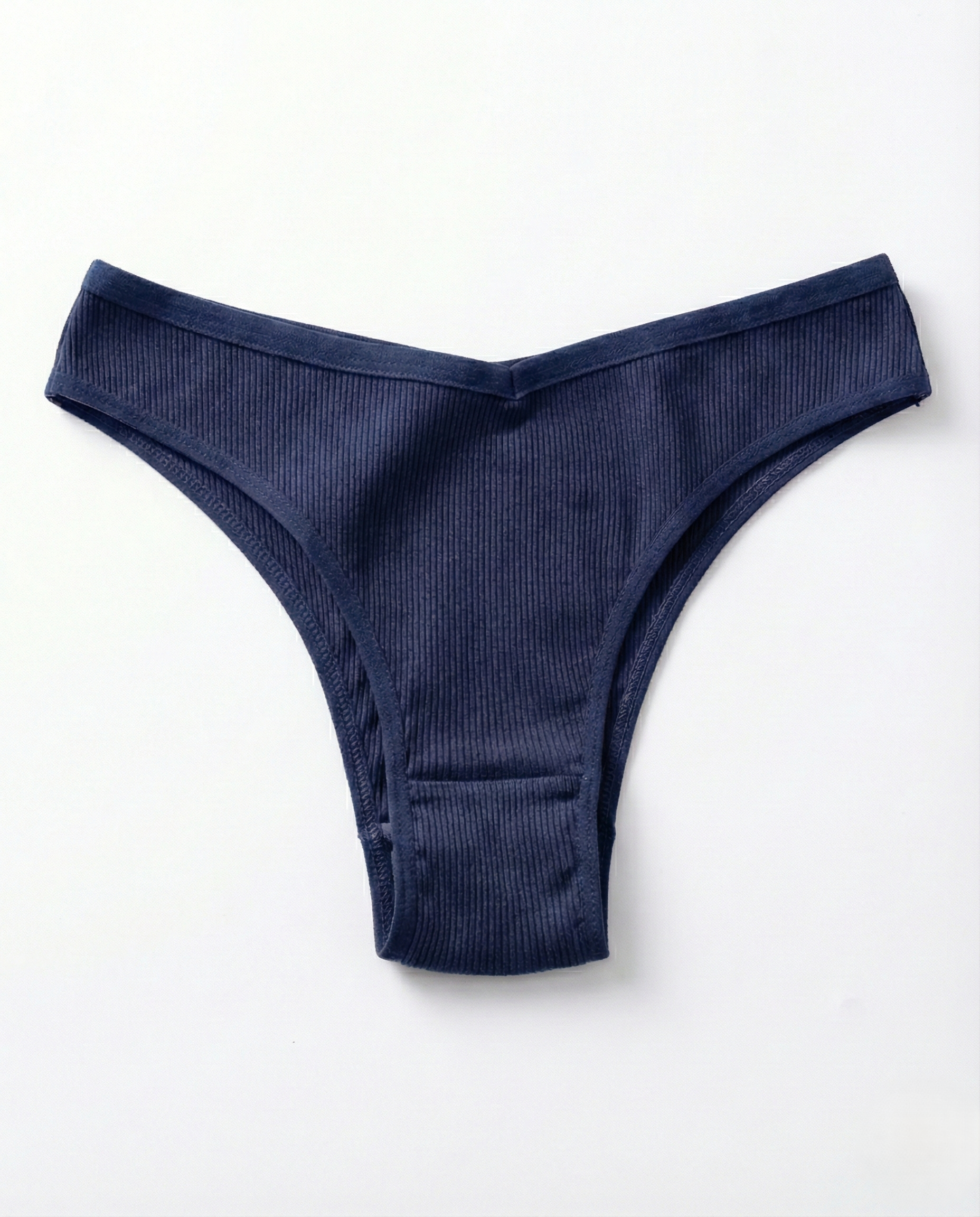 Lightweight Everyday Cotton Thong in soft breathable fabric with seamless low-rise fit for everyday comfort