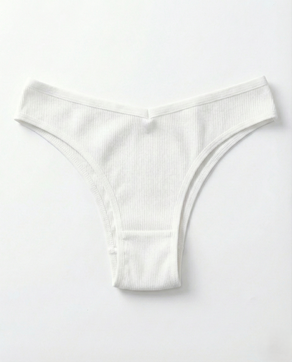 Lightweight Everyday Cotton Thong in soft breathable fabric with seamless low-rise fit for daily comfort