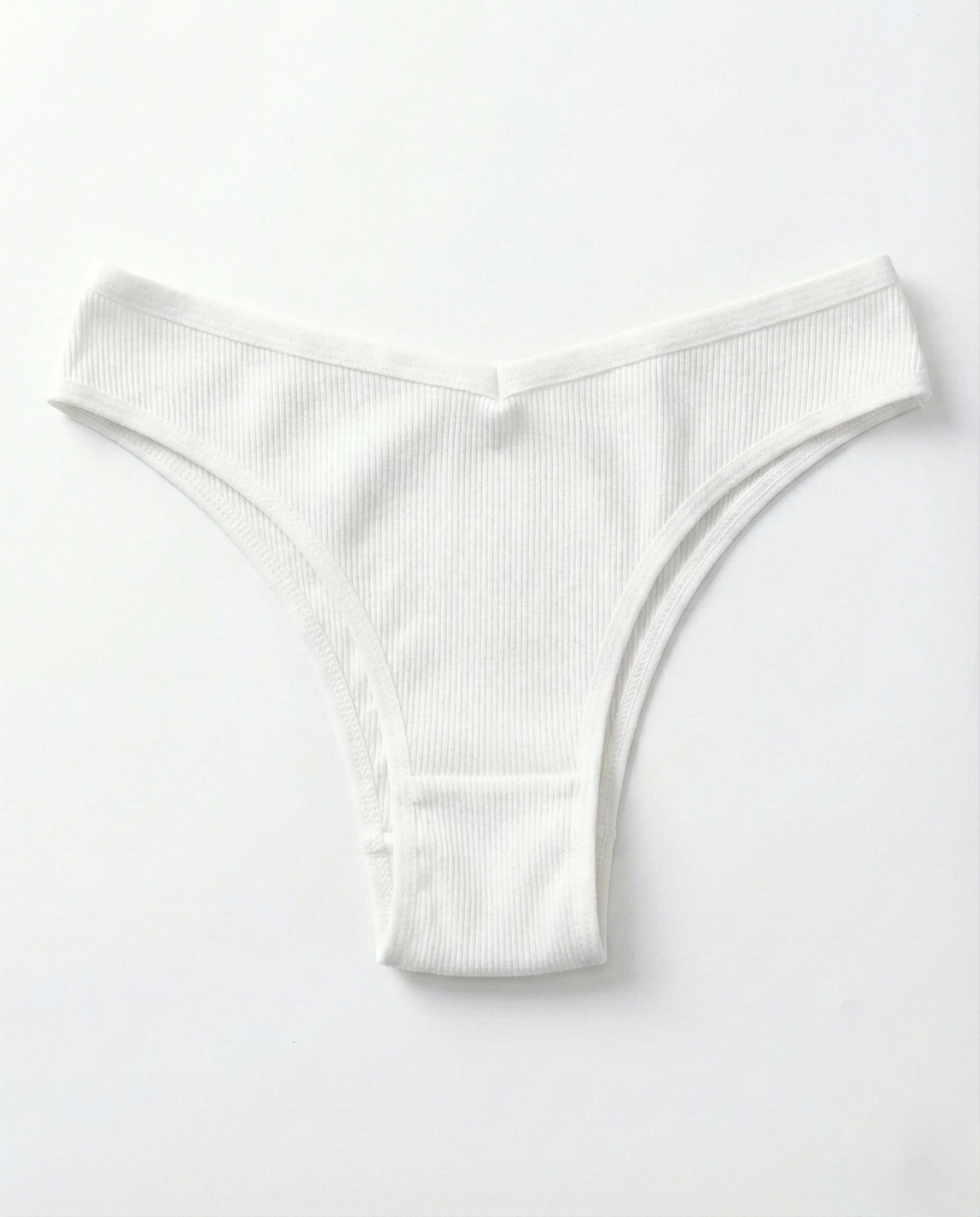 Lightweight Everyday Cotton Thong in soft breathable fabric with seamless low-rise fit for daily comfort