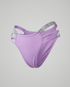 Heart-shaped plus size thong with mid-rise fit and delicate embroidery for comfortable, flattering wear