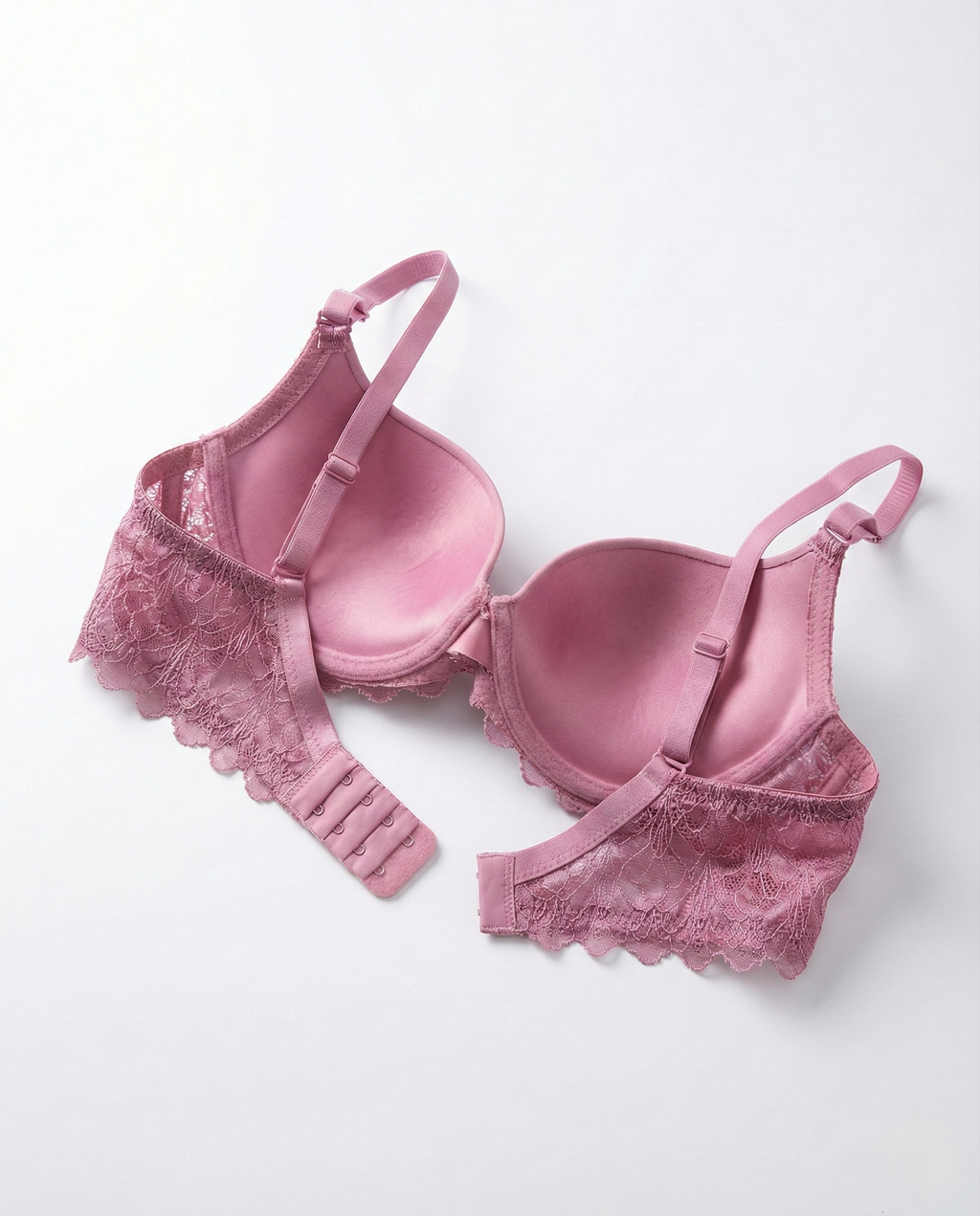 Luxe Lace Bow Bra wire-free lace bra with bow accent and adjustable straps